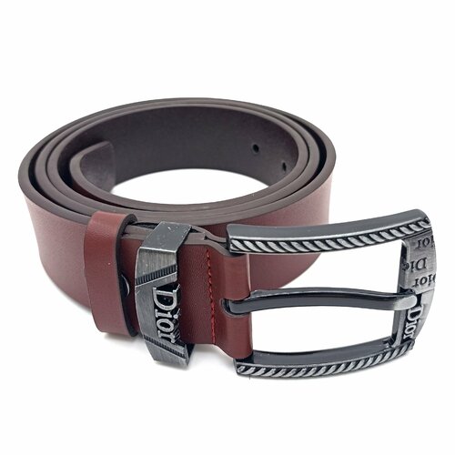 фото Ремень just joy, размер 120, коричневый