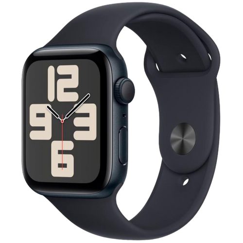 смарт часы apple watch s9 45mm midnight aluminium sky nike sport m l Apple Watch Series SE 2023 40mm Midnight Aluminum Case with Midnight Sand Sport Band