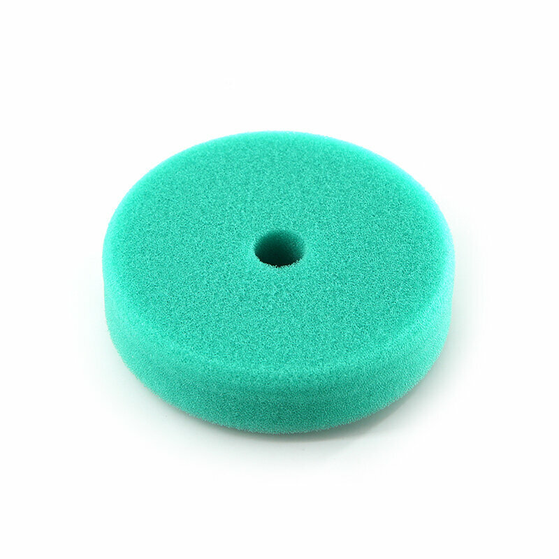 Foam Pad Green RO Твердый зеленый полировальный круг Shine Systems 75мм