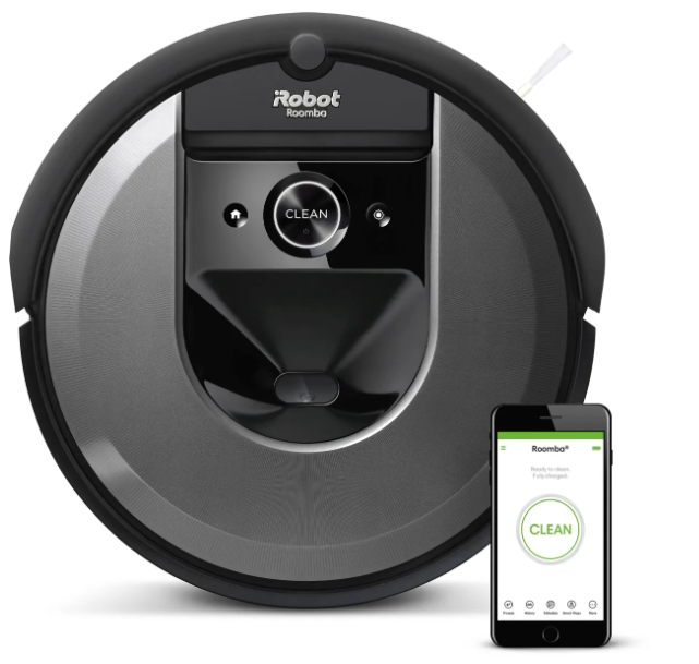 Робот-пылесос iRobot Roomba Combo i8+, черный графит [i857040plus_rnd]