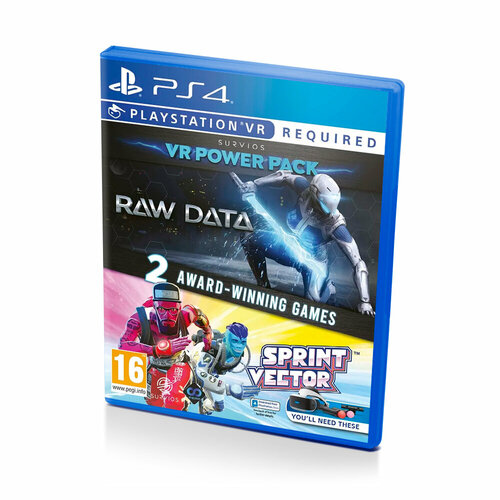 Survios VR Power Pack - Raw Data + Sprint Vector (PS4/PS5, только для VR) английский язык