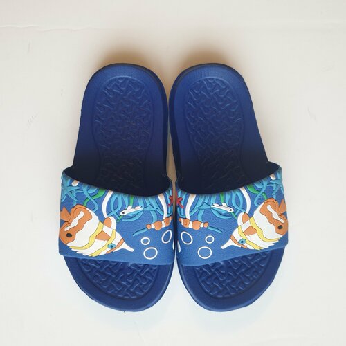 фото Шлепанцы kapika, размер 30, синий