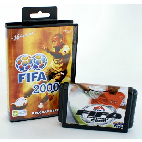 Игра FIFA 2000 Sega 16бит Русская версия 610₽