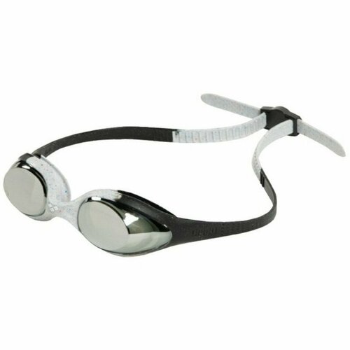 Очки ARENA Spider Mirror Junior (6-12 лет) (белый-черный (1E362/901)) очки для плавания arena spider jr mirror 1e362 black silver green