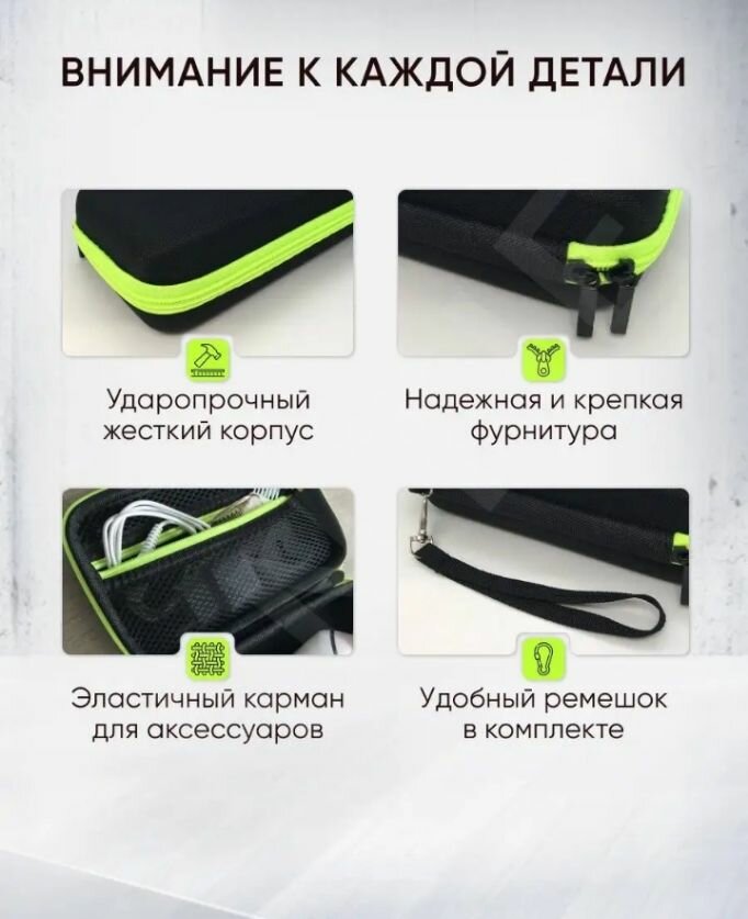 Чехол, футляр, кейс, сумка для триммера Philips One Blade, бритвы, электробритвы, эпилтора - фотография № 4