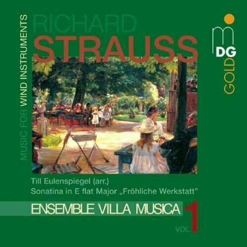 AUDIO CD Strauss: Music for Wind Instruments Vol. 1. 1 CD audio cd jolivet flute music vol 1