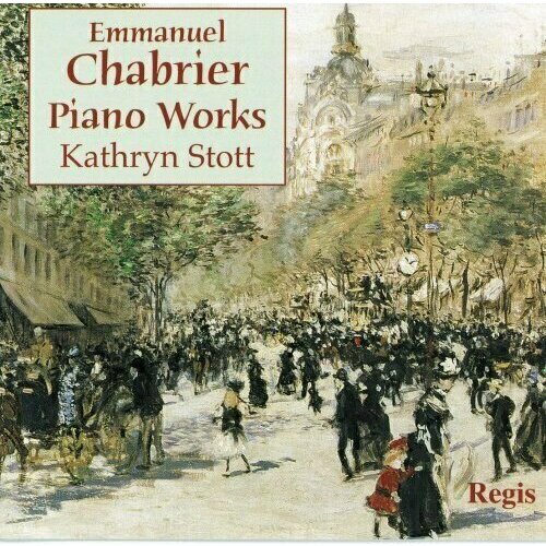 AUDIO CD Chabrier, Piano Works: 3 Valses Romantiques (arr.for 2 pianists by Cortot); 10 Pieces Pittoresques. 1 CD