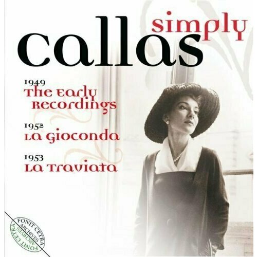 audio cd callas simply callas AUDIO CD Callas: Simply Callas