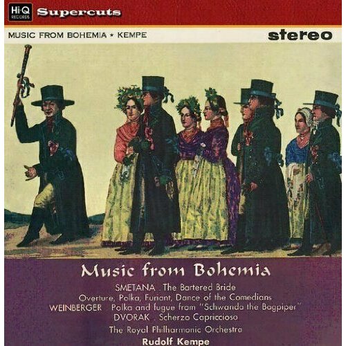 Виниловая пластинка Rudolf Kempe & The Royal Philharmonic Orchestra: Music From Bohemia. 1 LP