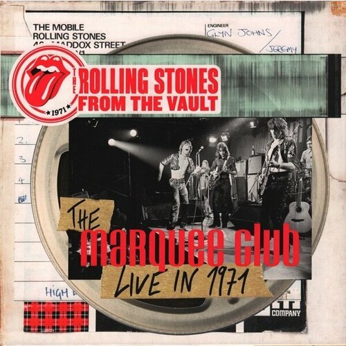 Виниловая пластинка Rolling Stones: From the Vault: The Marquee Club Live in 1971 DVD / LP (1 DVD) moore gary still got the blues lp щетка для lp brush it набор