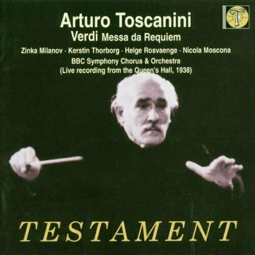 AUDIO CD VERDI Messa da Requiem. Arturo Toscanini. 2 CD verdi messa de requiem quattro pezzi sacri abbado