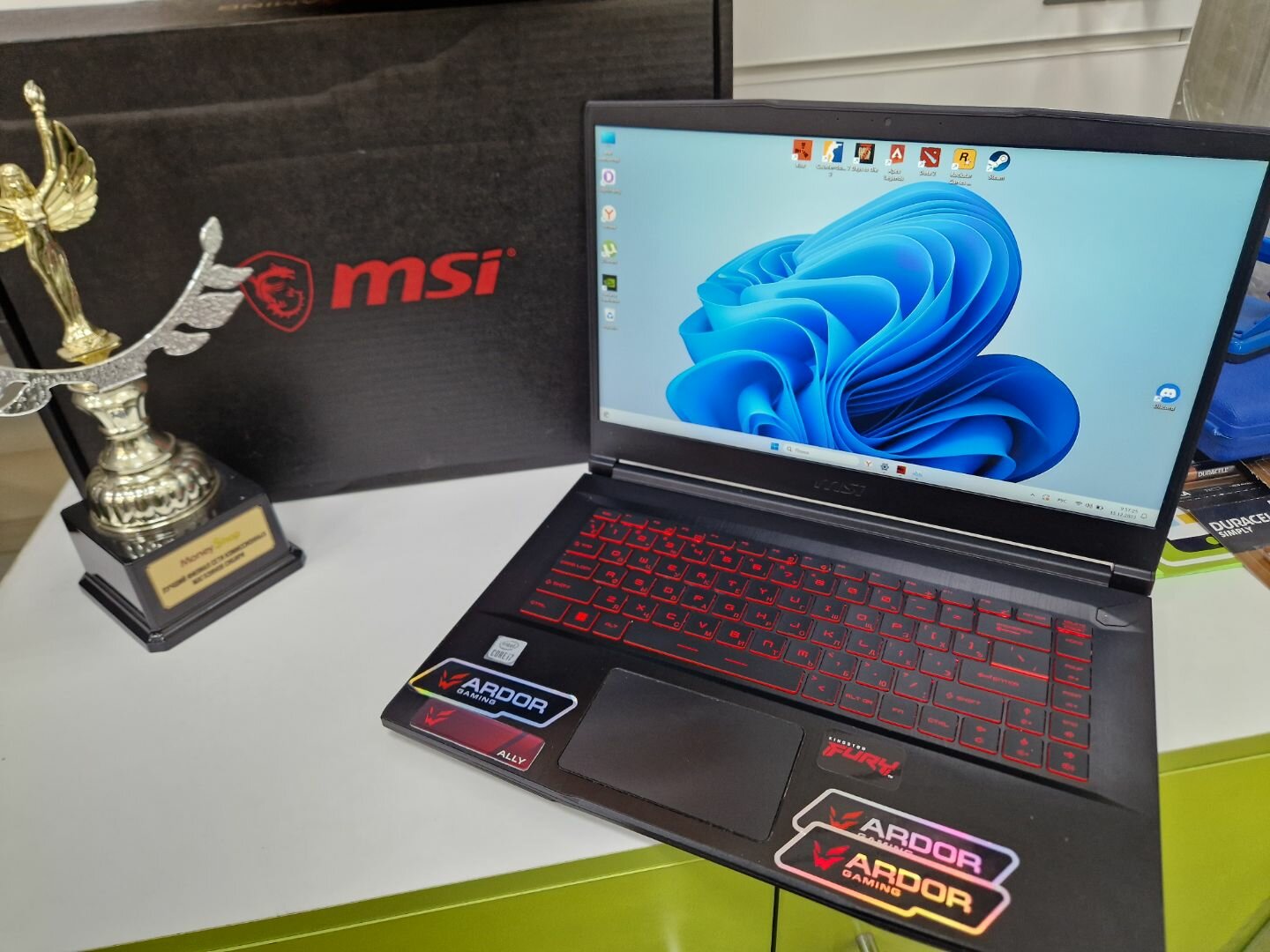 Игровой ноутбук MSI GF65 Thin 10UE-064XRU