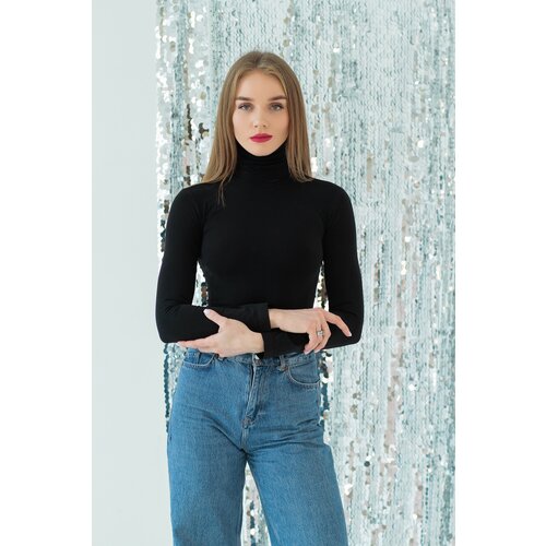 фото Водолазка intimoamore, размер m/l - 44/46, красный, черный