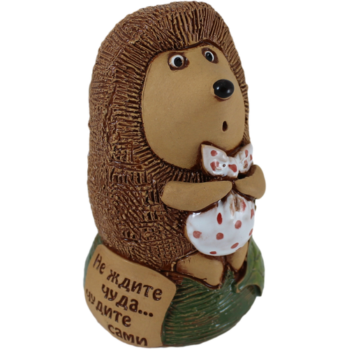 Керамический колокольчик ручной работы Ёжик 1036₽