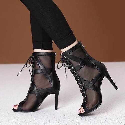 Туфли для танцев , размер 36, черный ladies high heels fashion sexy high heels 15cm stiletto platform sandals transparent crystal shoes wedding shoes high heels