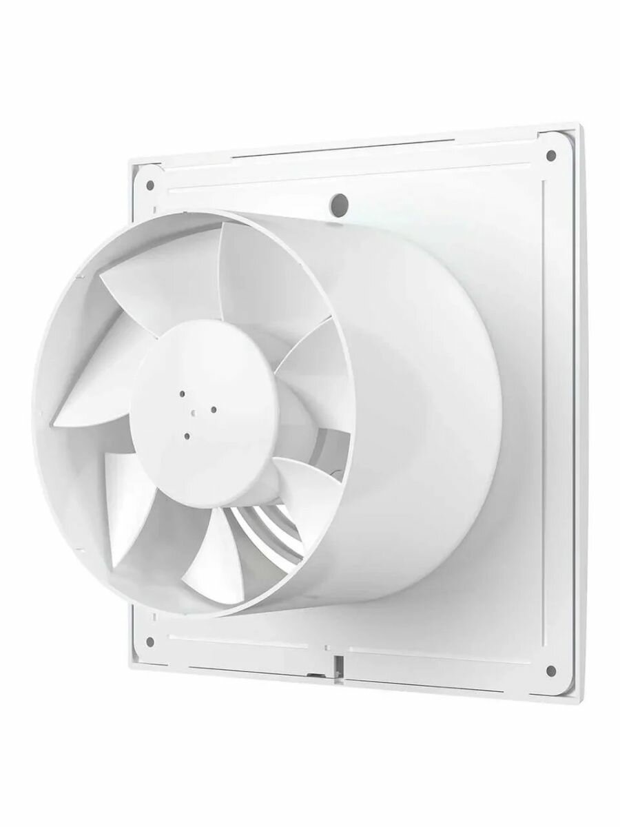 Вентилятор вытяжной бытовой Auramax D 5 125 в ванную, белый