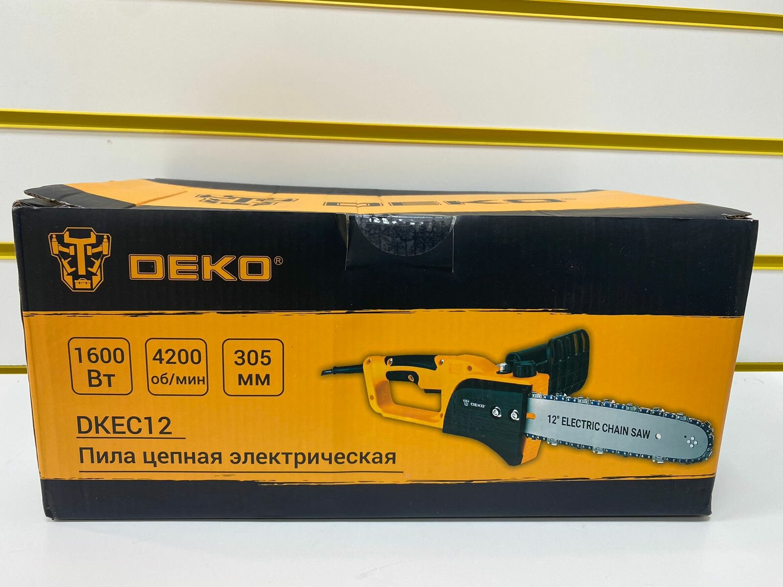 Пила цепная электрическая DEKO DKEC12 1600Вт