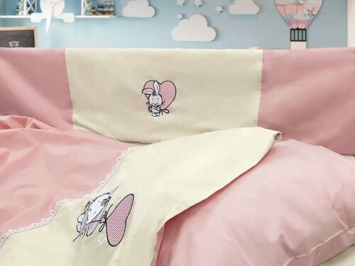 Primavelle Детское постельное белье Bunny цвет: персиковый (для новорожденных)