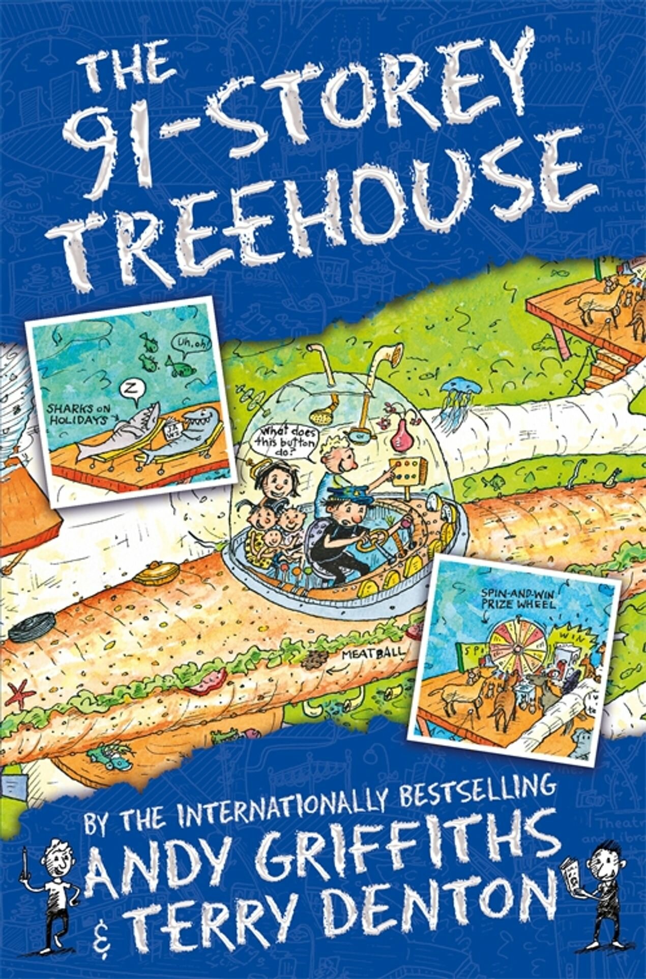 The 91-Storey Treehouse / Книга на Английском - фото №1