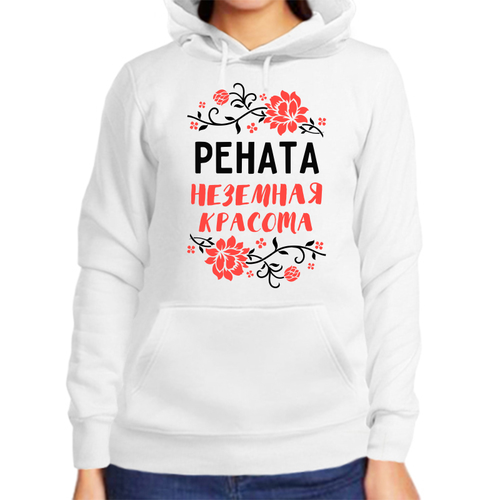 фото Худи, размер l, белый нет бренда