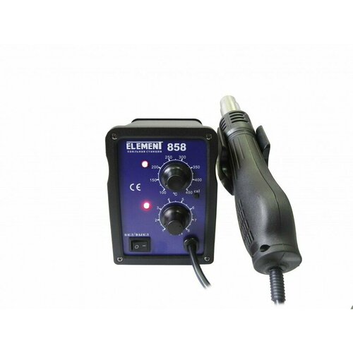 Паяльный фен ELEMENT 858 Аналоговый регулятор 504000₽