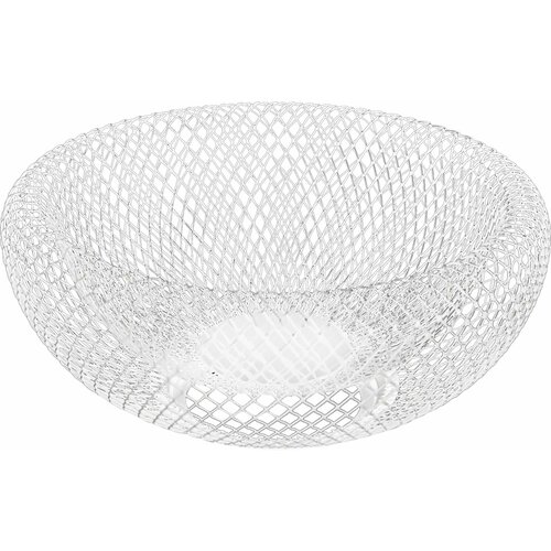 Корзина для фруктов 22х22х10 см металл белый