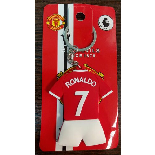 фото Ronaldo брелок футбольного клуба манчестер юнайтед ( англия ) №7 рональдо резиновый manchester united