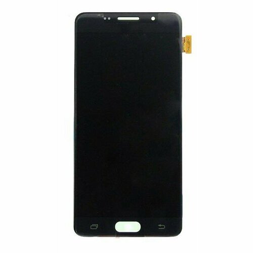 Дисплей для Samsung A510F Galaxy A5 (2016) с тачскрином Черный - (AMOLED) экран дисплей для samsung a510f galaxy a5 2016 в сборе с тачскрином черный amoled