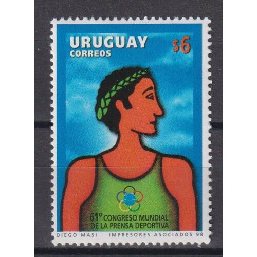 Почтовые марки Уругвай 1998г. 61-й Всемирный конгресс спортивной журналистики Спорт, Журналисты, Журналистика MNH