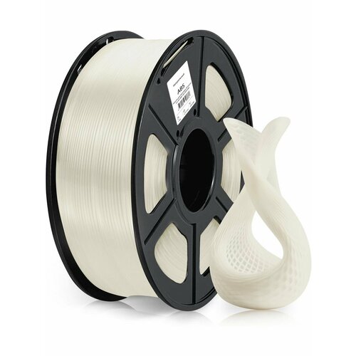 пластик для принтера 3d cs 3d pla 1kg white Пластик для принтера 3D CS-3D-ABS-1KG-NATURA