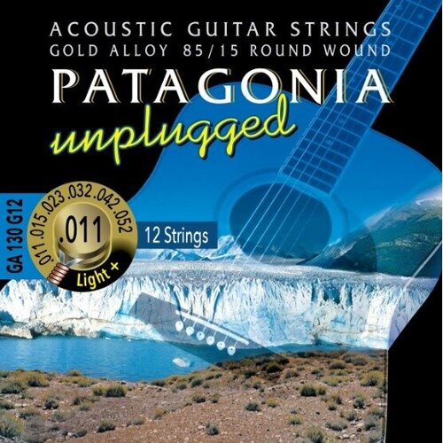 Комплект струн для 12-струнной гитары Magma Patagonia GA130G12
