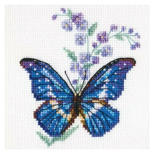 Синюха и бабочка EH364 набор для вышивания рто eh364 синюха и бабочка