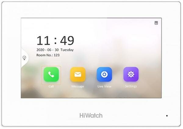 Видеодомофон HiWatch Pro VDP-H3212W белый