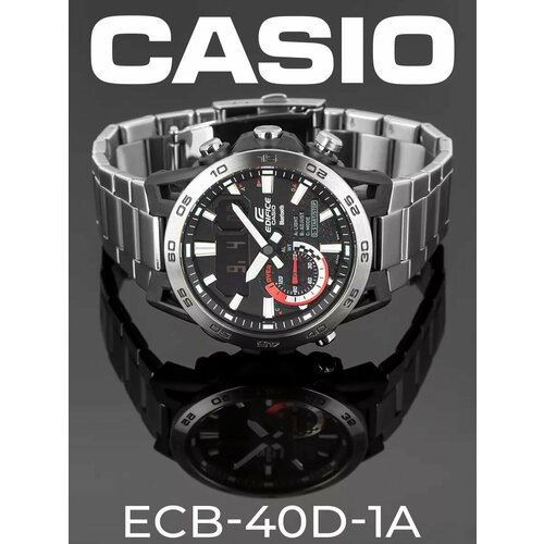 фото Наручные часы casio, черный, серый