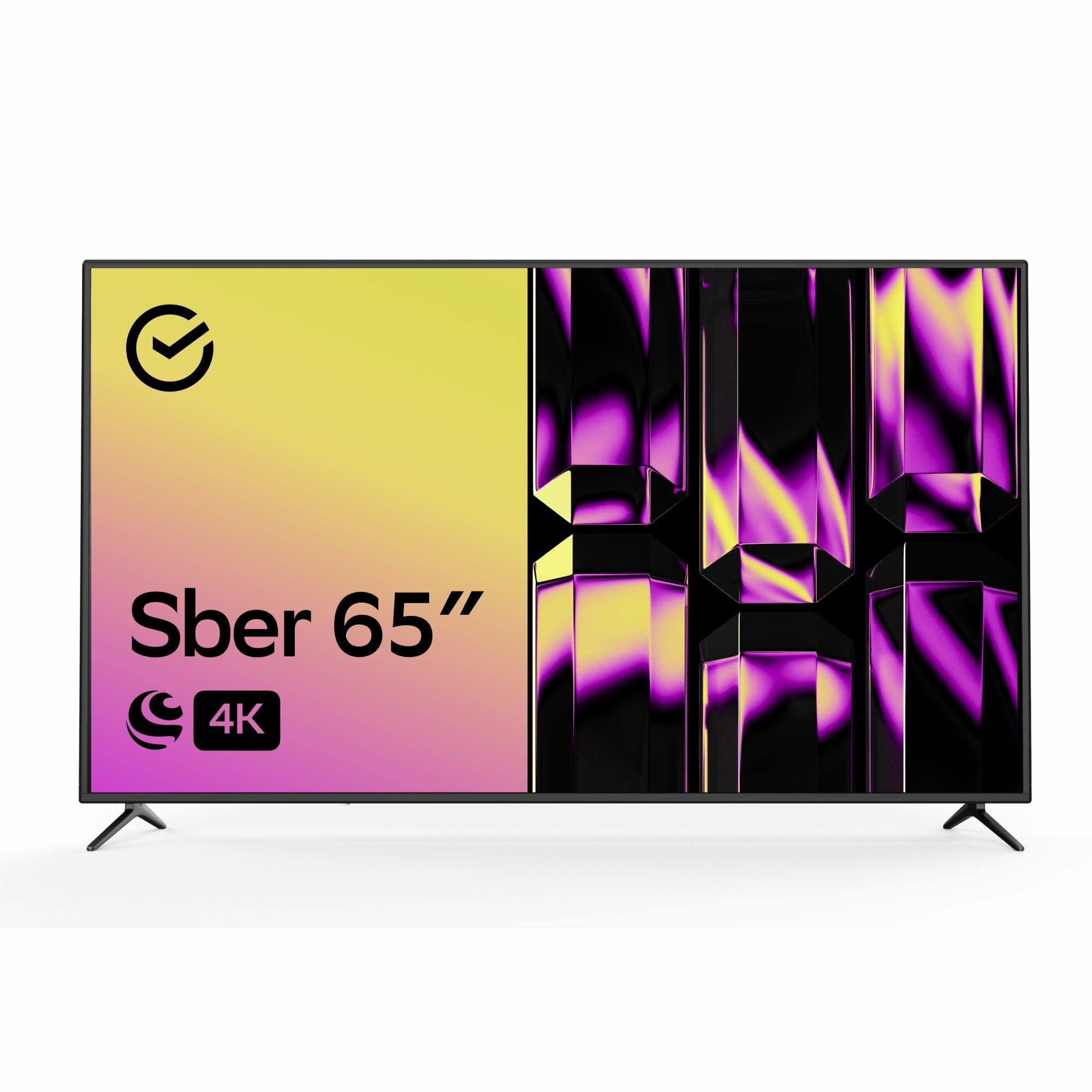 Телевизор Sber SDX-65U4015, 65"(165 см), 16:9