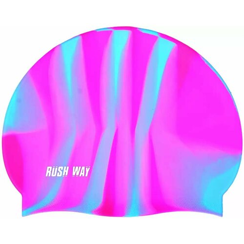 фото Шапочка для плавания силикон от 3-х лет rush way ls