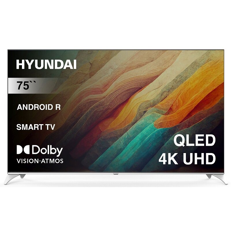 Телевизор Hyundai Android TV H-LED75QBU7500, 75", LED, 4K Ultra HD, Android TV, черный - фото №16
