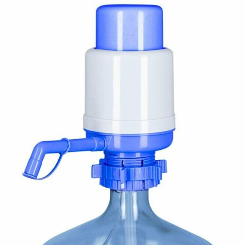 фото Помпа механическая, ручной насос для воды в бутылях 12 и 19 л, большая домихозяйка