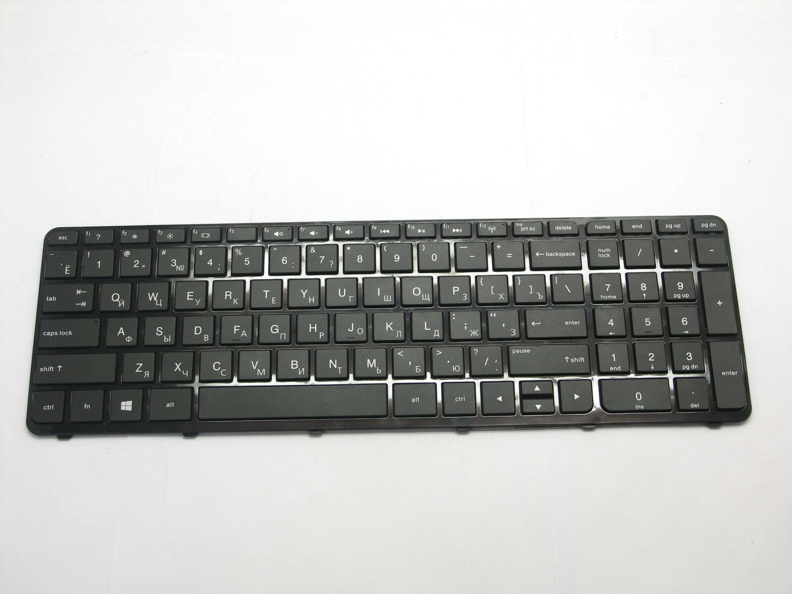 Клавиатура ноутбука HP Pavilion 17, 17-E черная, с рамкой (KBD-HP-43)