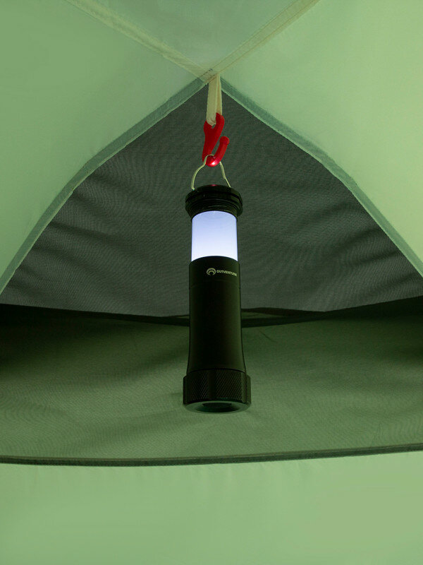 Палатка 3-местная Outventure Dome 3 Зеленый; RUS: Без размера, Ориг: One size