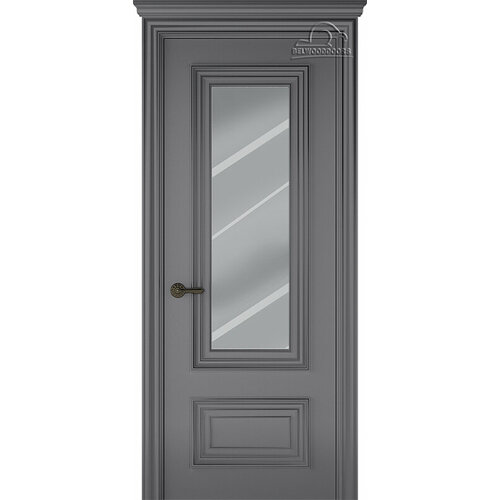 Межкомнатная дверь Belwooddoors Палаццо 2 зеркало эмаль графит