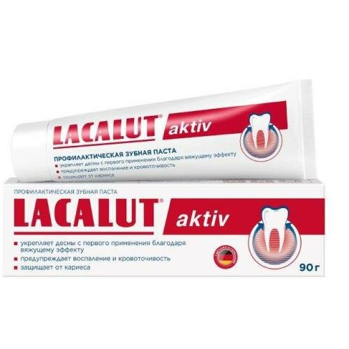 Lacalut Аktiv зубная паста 90 г