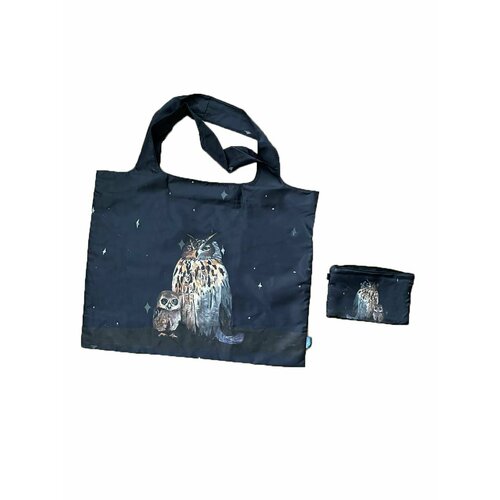 Сумка авоська BASKo, коричневый, синий