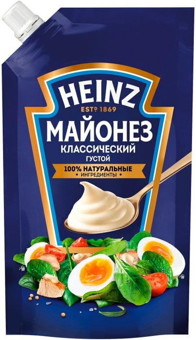 Майонез Heinz Классический 67% 500г