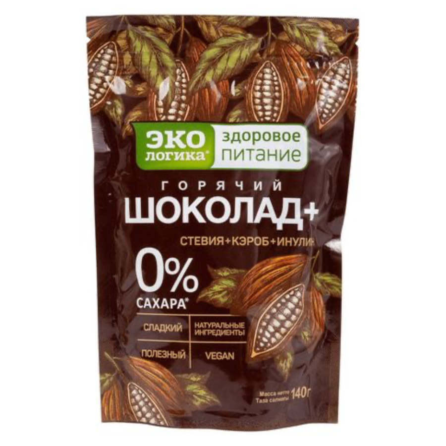 Горячий шоколад Плюс Экологика пакет 140 грамм