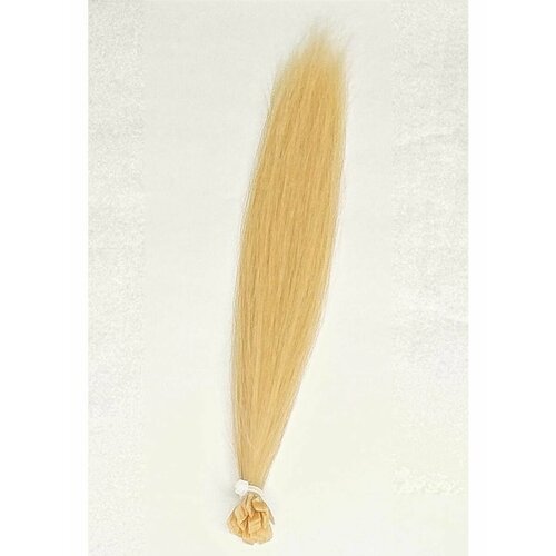 Волосы на капсуле 35-40 см цвет 10.0