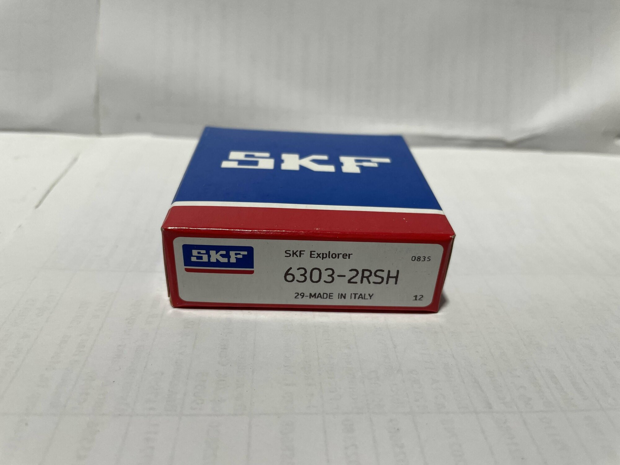 Подшипник SKF 6303-2RSH (180303) (17x47x14) Made in italy