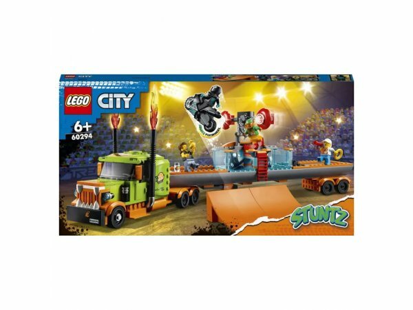 Конструктор LEGO City Stunt 60294 Грузовик для шоу каскадёров