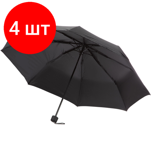 Зонт Noname, механика, 3 сложения, купол 98 см, 8 спиц, система «антиветер», черный
