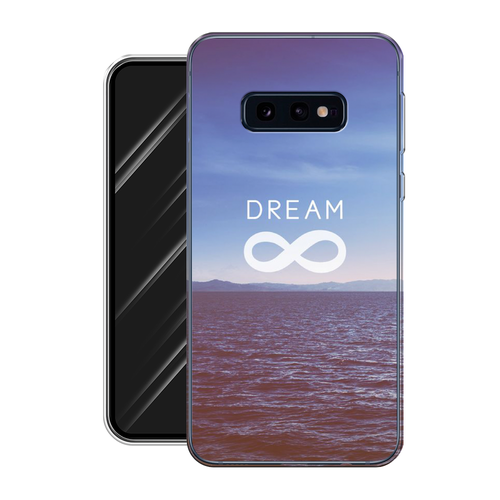 Силиконовый чехол на Samsung Galaxy S10E / Самсунг Галакси S10E Dream бесконечность силиконовый чехол на samsung galaxy s10e самсунг галакси s10e доберман